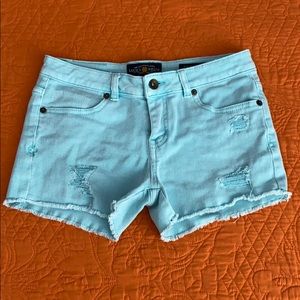 Blue shorts
